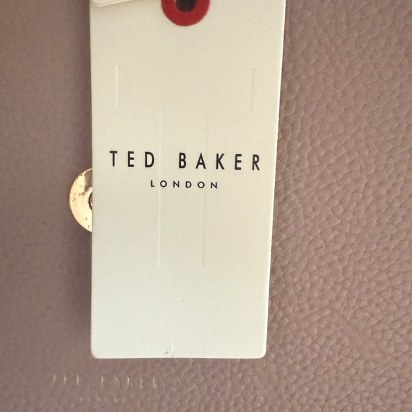 Ted Baker London- KALILA Bow Blush Pink Envelope Chain Crossbody – NWT - Picture 7 of 10